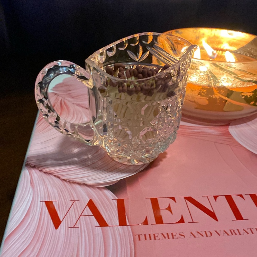 Vintage Federal Glass Royal Brighton Creamer